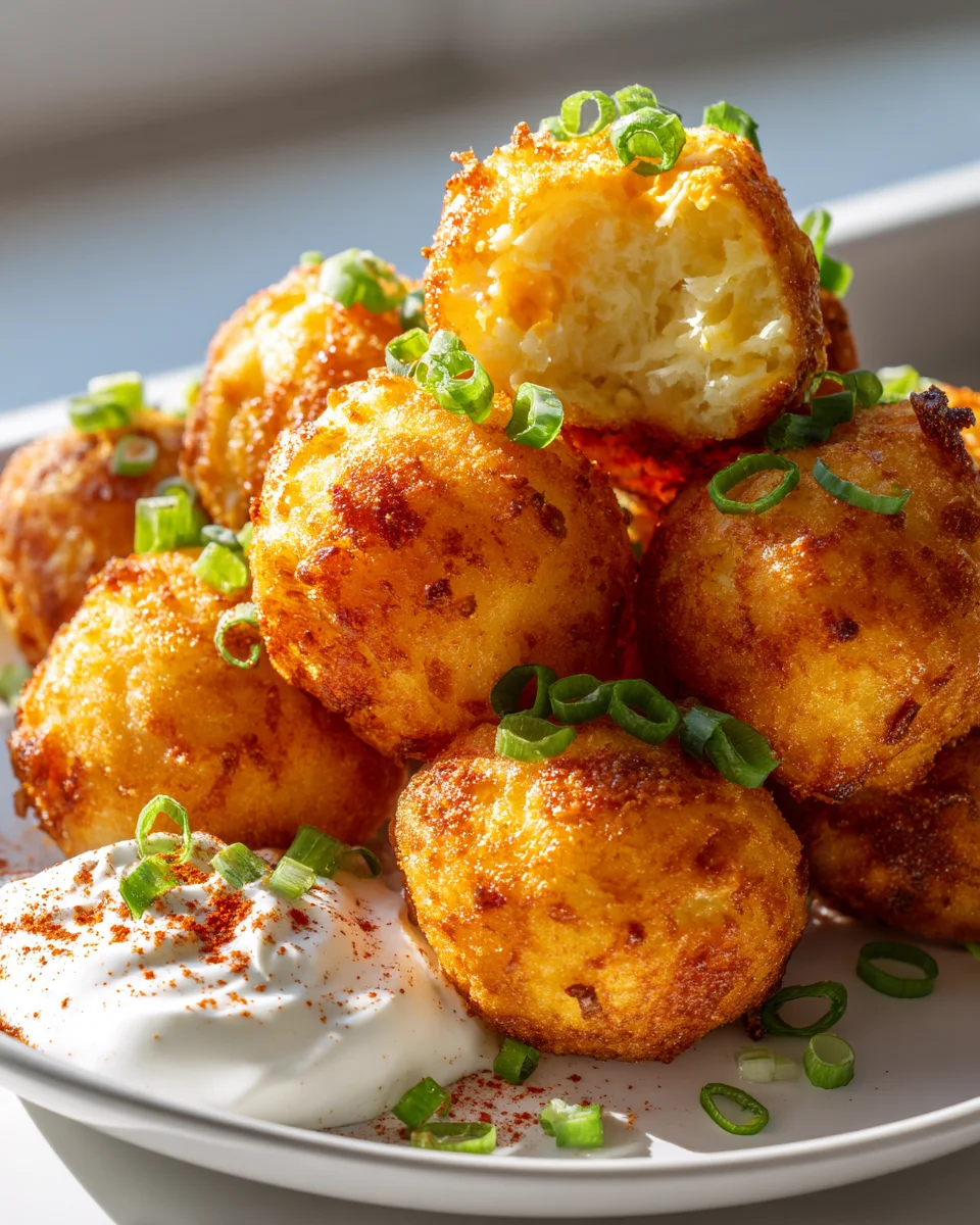 Buffalo Mashed Potato Cheese Balls: Irresistible Comfort Food!