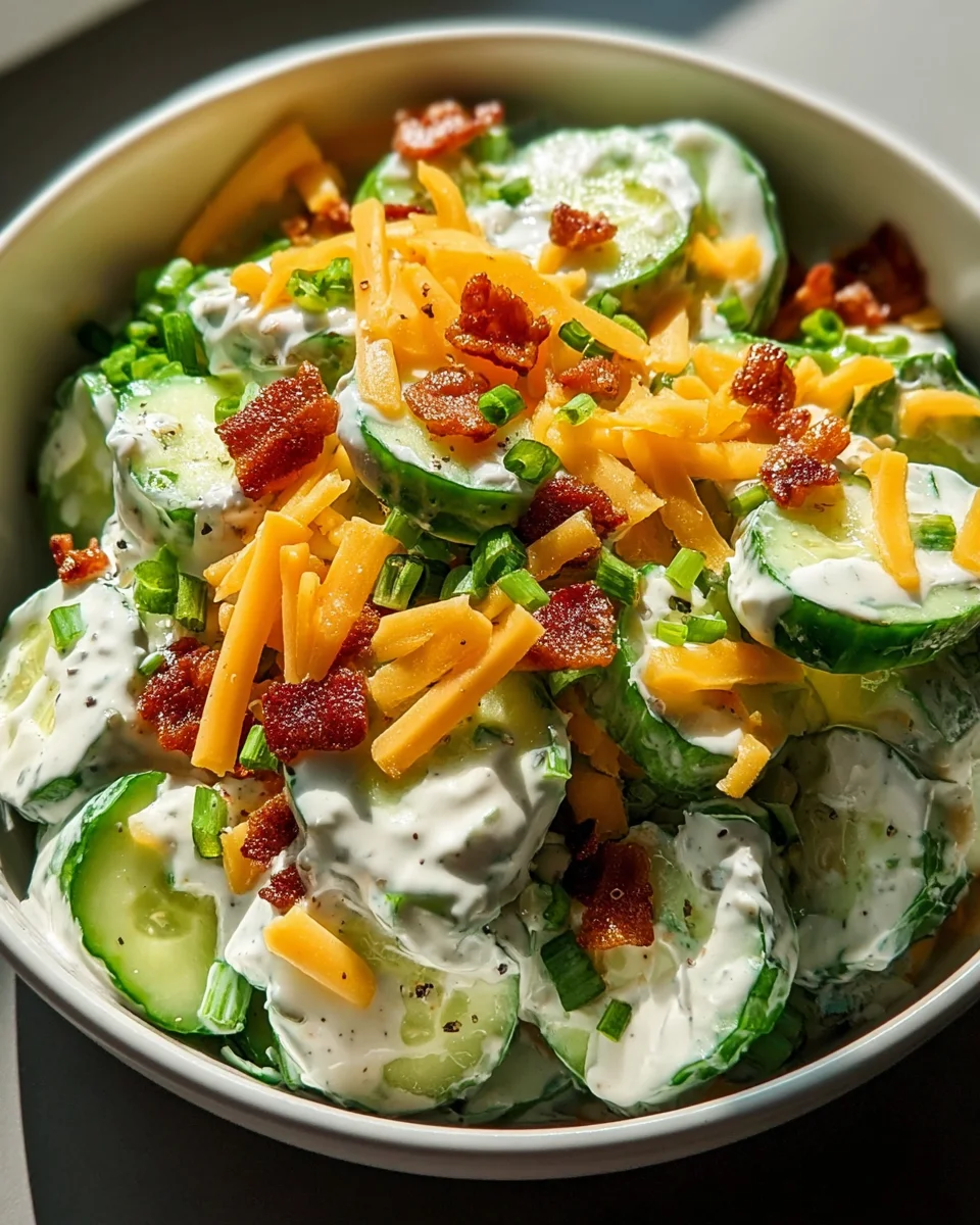 Cucumber Ranch Crack Salad: Refreshing and Easy Recipe Delight