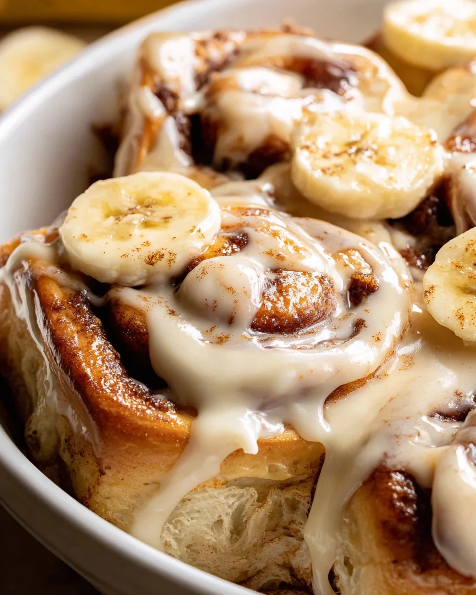 Banana Cinnamon Rolls