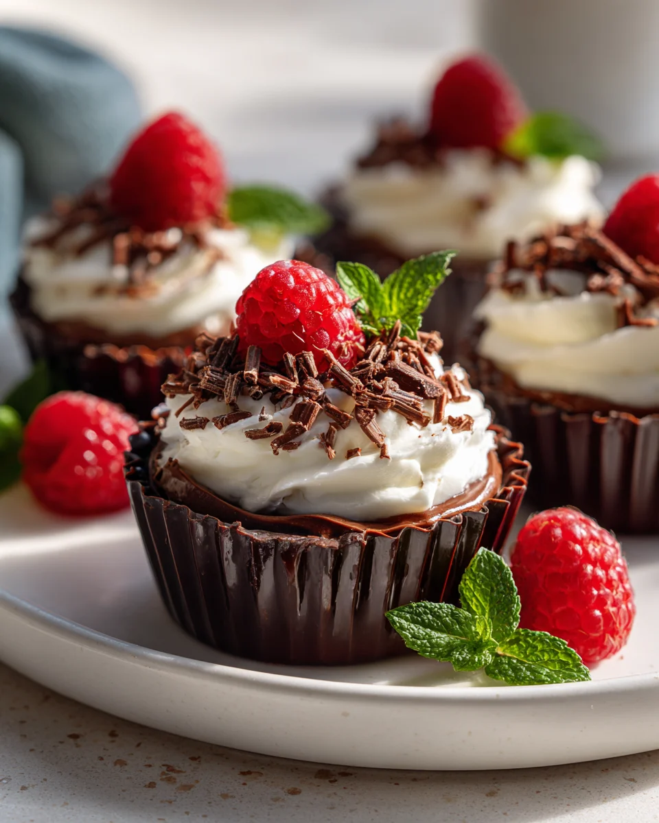 Decadent Dessert Chocolate Grazing Cups for Sweet Indulgence