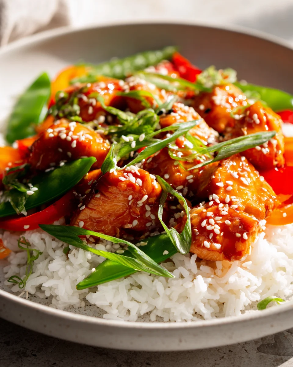 Delicious Orange Glazed Chicken Rice Bowl Recipe to Try