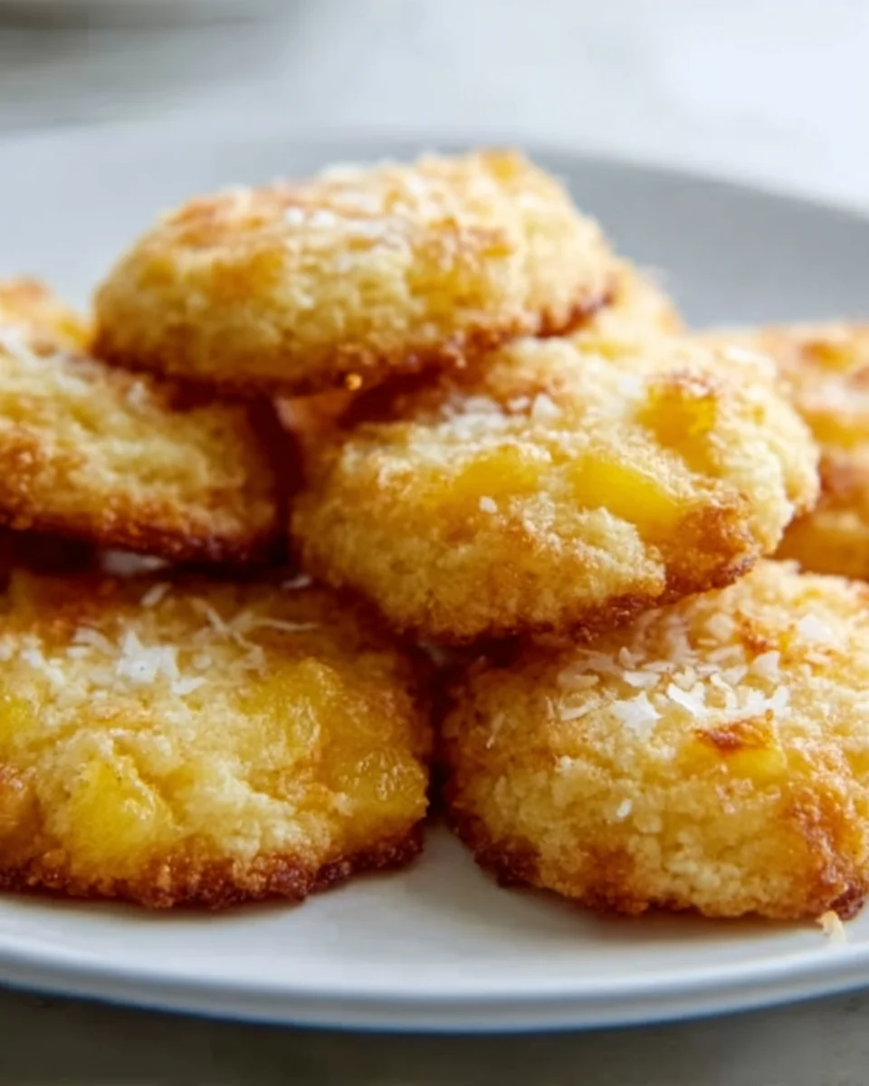 Easy Delicious Pineapple Cookies