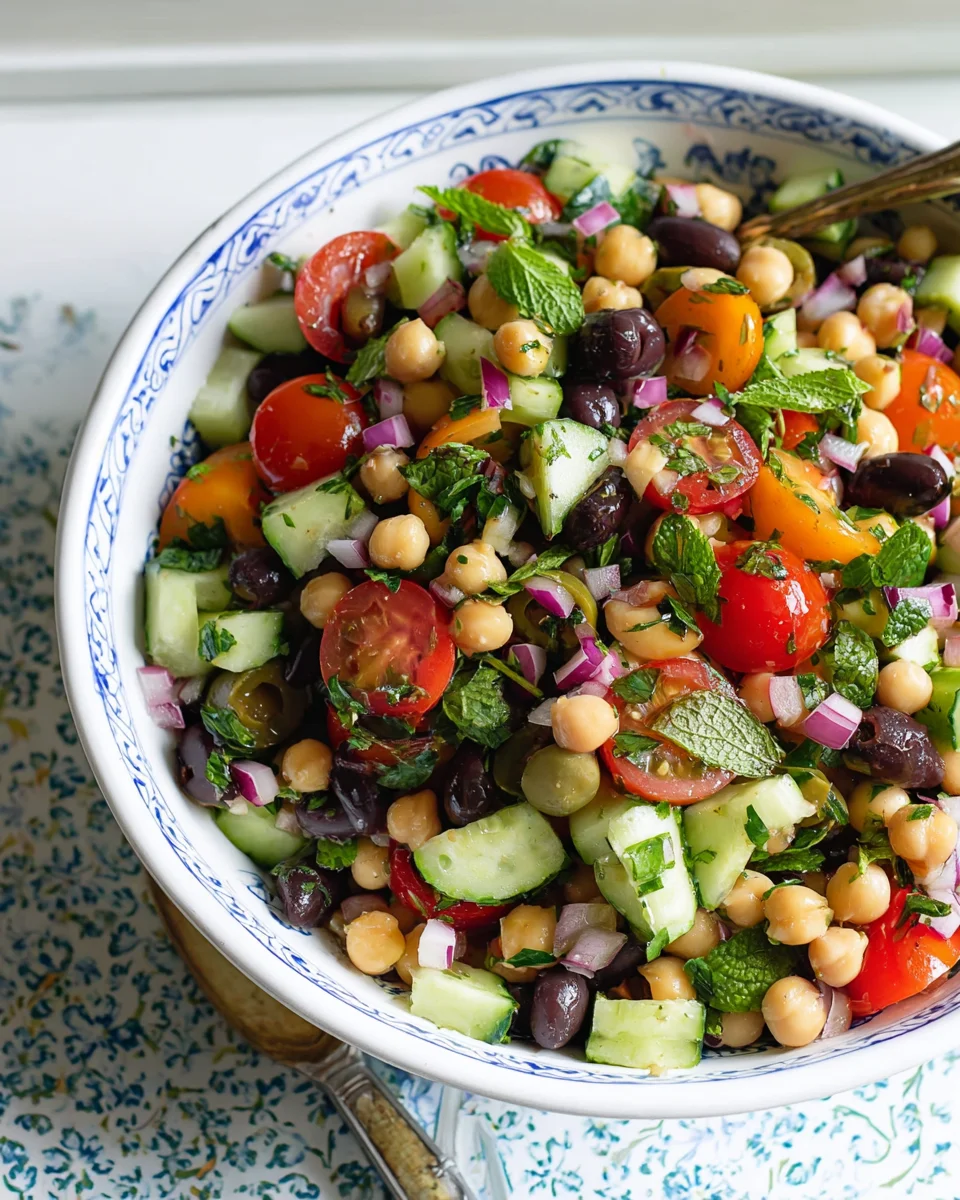 Vibrant Mediterranean Chickpea Delight
