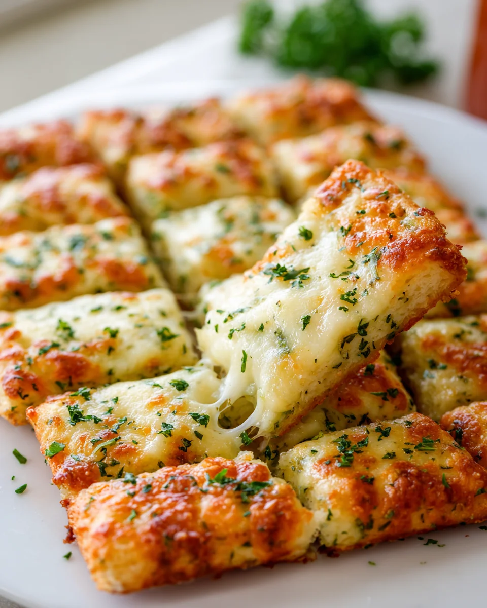 Cheesy Zucchini Breadsticks: Delicious Low-Carb Snack Recipe