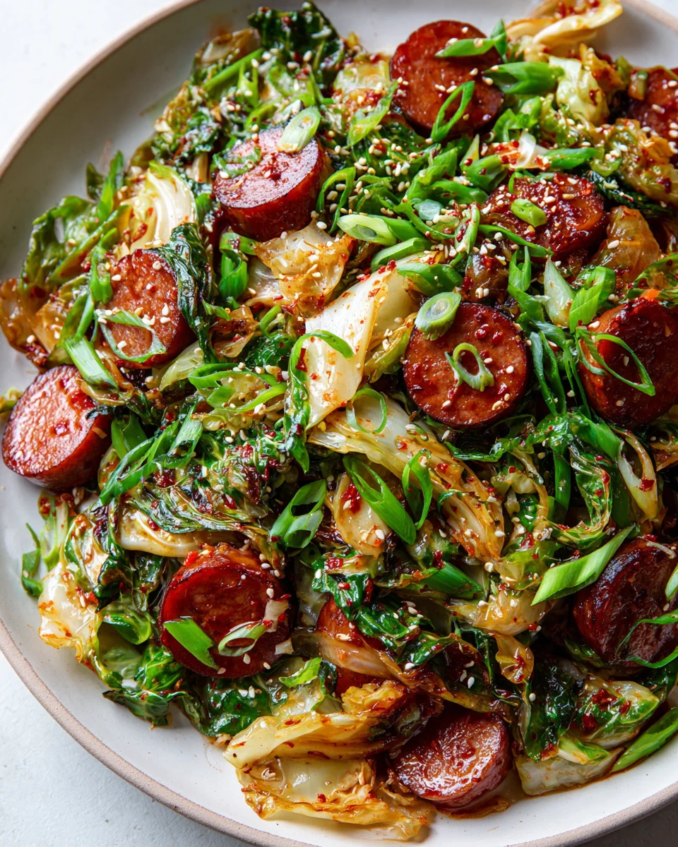 Sweet Chili Beef and Cabbage Stir Fry Recipe Delight