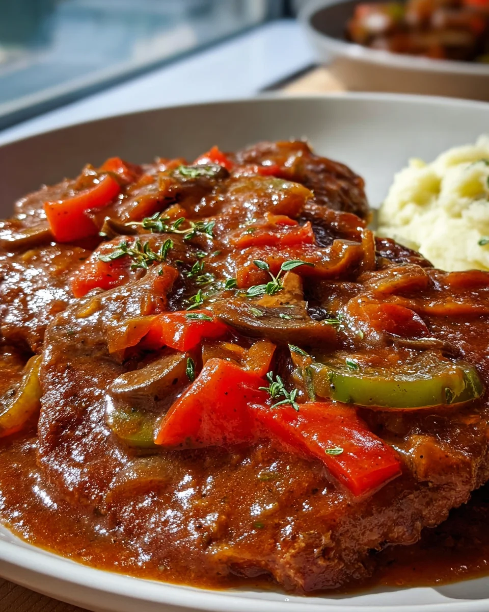 Old Fashioned Swiss Steak with Beef