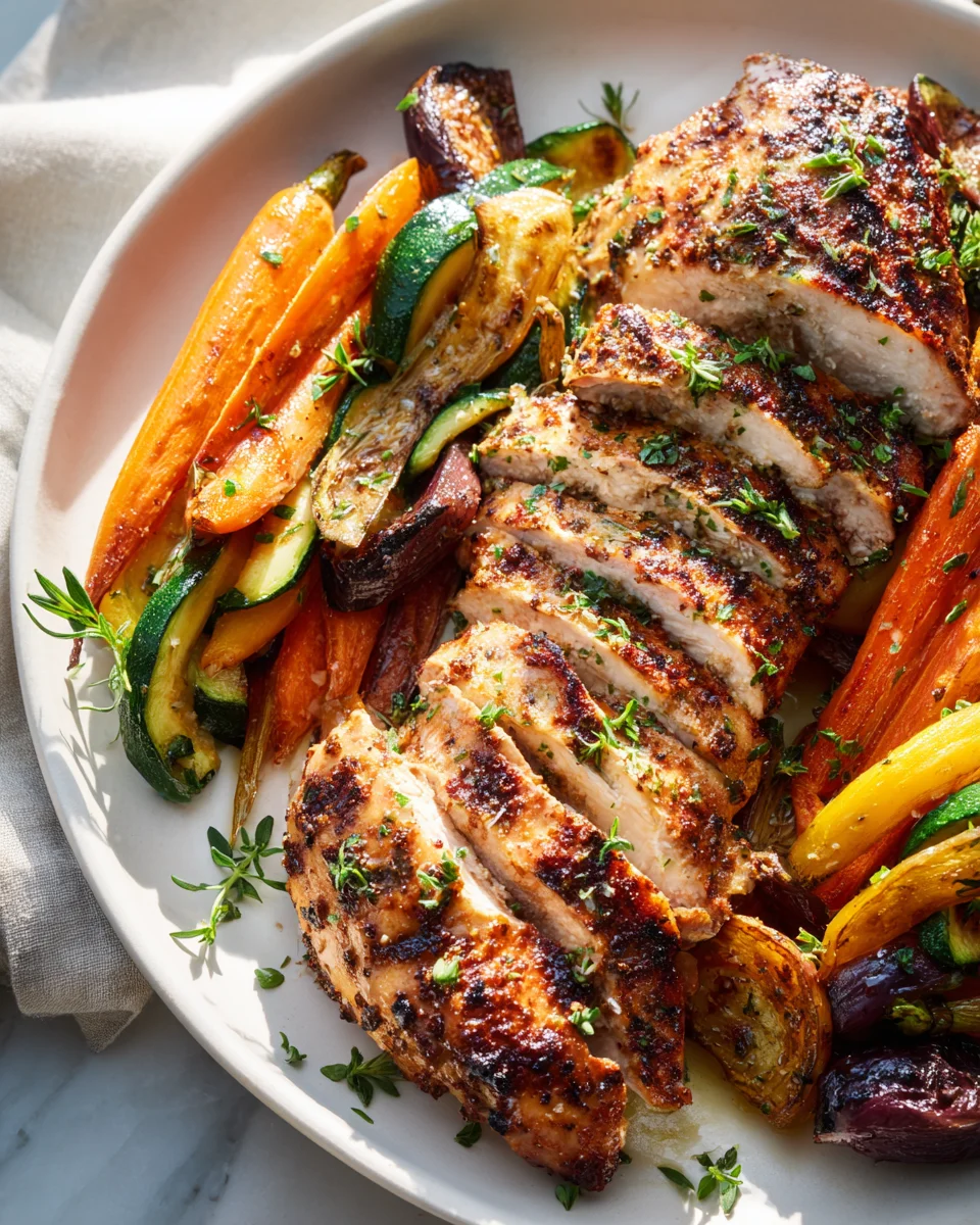 Savory Herb-Rubbed Grilled Chicken Delight